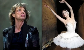 Mick Jagger và tình trẻ Melanie Hamrick, một vũ công ballet 27 tuổi. 