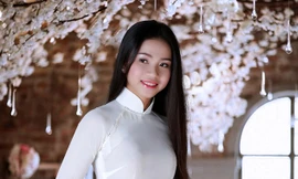 Cô gái Nhật Lệ dự thi Hoa hậu Việt Nam