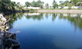 Hiện trường nơi xảy ra 3 em học sinh bị chết đuối