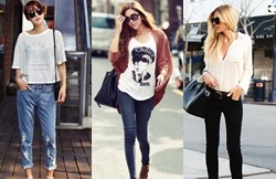 Sáu mẫu quần jeans nữ đẹp sành điệu mùa thu 2014