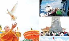 Sóng Biển Đông ở chùa Bái Đính