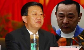 Bạch Ân Bồi có quan hệ thân thiết với trùm xã hội đen Lưu Hán (ảnh nhỏ)