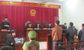 Quang cảnh phiên tòa ngày 26/2
