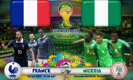 23h ngày 30/6, Pháp - Nigeria: Bẻ cánh đại bàng xanh