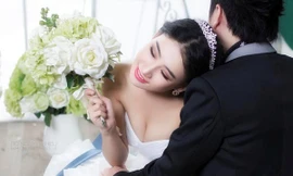 Ảnh cưới lãng mạn của Oxy và Bằng Cường.