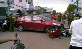 Hiện trường vụ tai nạn