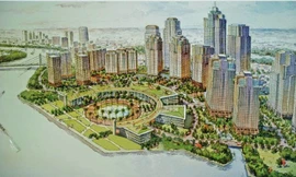 Phối cảnh tổng thể dự án Vinhomes Tân Cảng.