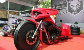 Honda Fury độ trống đồng Đông Sơn của thợ Việt