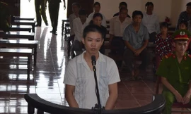 Bùi Văn Dự trong phiên tòa ngày 15/7