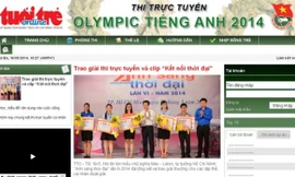 Khởi động cuộc thi Olympic tiếng Anh 2014 