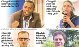 Thanh niên tiến bộ thế giới phản đối Trung Quốc 