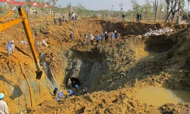 Đường ống dẫn nước sông Đà liên tục bị vỡ