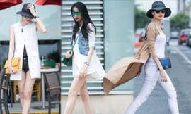 Biên tập viên thời trang 'tôn thờ' sắc trắng 