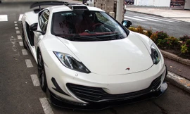 Tận thấy siêu xe McLaren MP4-12C độc bản của đại gia Ả Rập