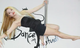 MiA hăng say tập múa cột 