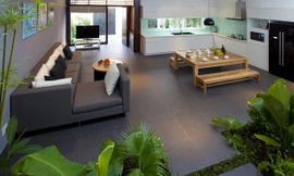 Không gian xanh tiện nghi trong nhà ống ở Sài Gòn