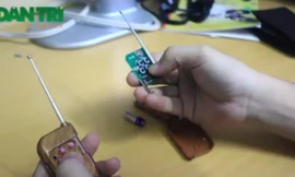 Săn thiết bị phá mã cửa cuốn điện sau vài giây