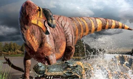 Phát hiện gây sốc về loài khủng long có mũi cao 9m