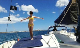 Sao Việt chơi sang khi nghỉ mát trên du thuyền