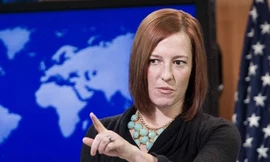 Phát ngôn viên Bộ Ngoại giao Mỹ Jen Psaki. 