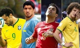 Fred, Suarez, Costa và Luiz, những ngôi sao xịt của World Cup