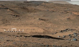 Tàu Curiosity tới thám hiểm vùng núi sao Hỏa