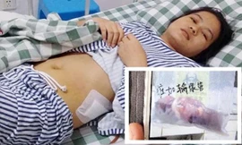 Cô Wai Jianmin nghi ngờ bệnh viện có liên quan tới đường dây buôn bán nội tạng. Ảnh: shanghaiist