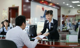 MB là một trong số ít ngân hàng tiên phong ứng dụng công nghệ thanh toán thẻ hiện đại này 