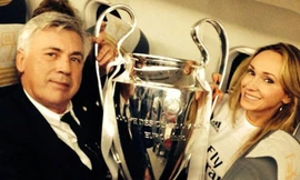 Ancelotti đã bí mật làm lễ cưới với Mariann Auger McClay