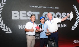Golfer 14 tuổi Nguyễn Tuấn Anh vô địch giải Team Titleist Invitational