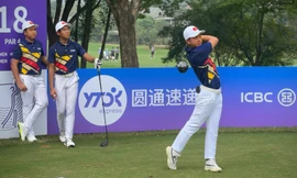Nguyễn Anh Minh đạt thành tích tốt nhất tại vòng 1 môn golf Asiad 19 