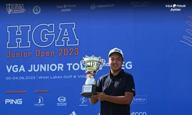 Nguyễn Đặng Minh vô địch Giải golf trẻ TP.HCM mở rộng 2023 