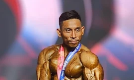 Lực sĩ Phạm Văn Mách lần thứ 6 vô địch thể hình thế giới 