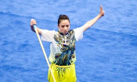 Kỳ Asiad cuối cùng của hoa khôi wushu Dương Thuý Vi 
