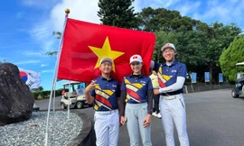 Golfer Anh Minh lọt tốp 10 giải Taiwan Amateur Golf Championship 