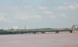 Nước sông Hồng vẫn đảm bảo cho sản xuất