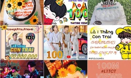 Có tâm như Đom Đóm: Tự thiết kế poster, đặt bánh kem mừng MV của Jack đạt 100 triệu view