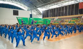 Hơn 1600 học sinh TP.HCM tham gia “đi đường quyền” trong Hội Khỏe Phù Đổng