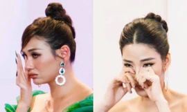 Vì sao Võ Hoàng Yến và Hoàng Thùy lại khóc sướt mướt trong tập 5 “Đại sứ Hoàn mỹ”?