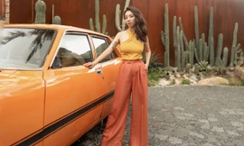 Thu Trang xinh đẹp ngày đầu năm, tiết lộ bí quyết lấy lại vóc dáng sau Tết