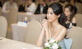 Top 5 Hoa hậu Việt Nam 2016 Đào Thị Hà xuất hiện xinh đẹp tại sự kiện thời trang