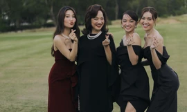 Dàn sao “Gái già lắm chiêu” Ninh Dương Lan Ngọc, Diễm My 9x hội ngộ tại Huế