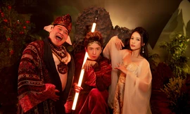 Chùm ảnh: Hậu trường MV “72 phép thần thông” cực vui nhộn của “Tôn Ngộ Không” Ngô Kiến Huy