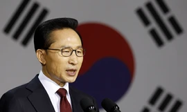 Tổng thống Hàn Quốc Lee Myung-bak Ảnh: Vibizdaily