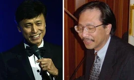 Danh ca Tuấn Ngọc và nhạc sĩ Ngô Thụy Miên.