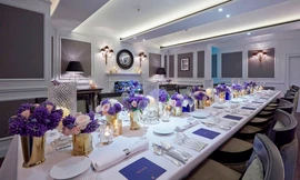 Bên trong lâu đài nơi Beckham chiêu đãi tiệc Tóc Tiên, Hà Hồ