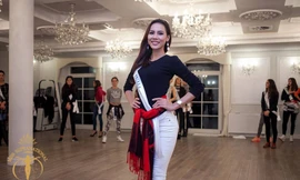 Hình ảnh của Lệ Quyên tại cuộc thi.