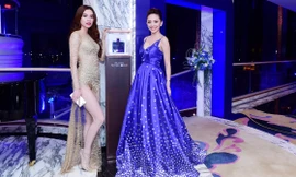 Hà Hồ, Tóc Tiên đọ vẻ nóng bỏng tại dạ tiệc