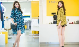 Á hậu Tú Anh khoe khéo chân dài trắng muốt, gợi cảm