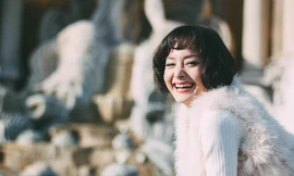 Lan Phương đón năm mới ở Mỹ với tóc tém cá tính